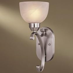 Minka Lavery 1 Light Nickel BathBar Model 5420-84