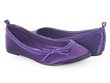 Steve Madden Poshh Purple Fabric Flats Comfortable Women Shoes