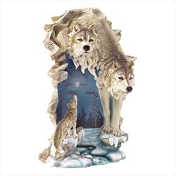Two Wolves Nightlight