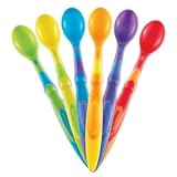 Munchkin 6 Pack Soft-Tip Infant Spoon, Colors May Vary