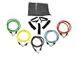Wacces&reg; NEW 5 Resistance Bands SET for Yoga, ABS & Gym Workout