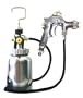Turbinaire 2-Quart Cup Assembly with 5-Foot Fluidline and 30 PSI Regulator/Gauge #TSG-4186