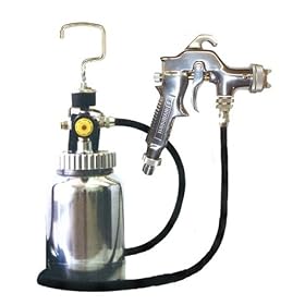 Turbinaire 2-Quart Cup Assembly with 5-Foot Fluidline and 30 PSI Regulator/Gauge #TSG-4186