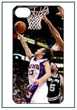 Steve Nash Phoenix Suns NBA MVP Star Player iPhone 4s iPhone4s Black Designer Hard Case Cover Protector Bumper