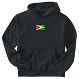 Sweatshirt Black Flag  Guyana  Country