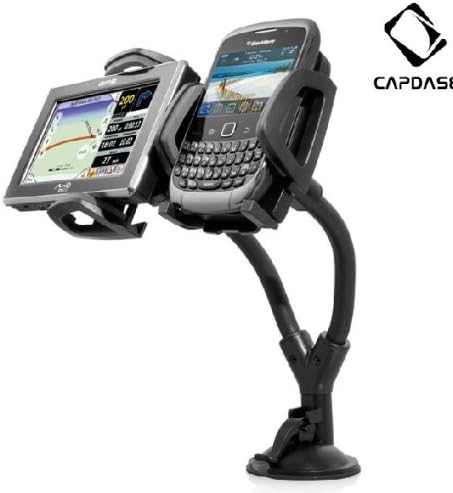 Capdase New Car Dual Holder Mount Racer For Smartphones iPhone4/4S/5 Sumsung I9300/Galaxy S4/S3/S2 BlackBerry GPS HTC Nokia NEW By YiTao Deal