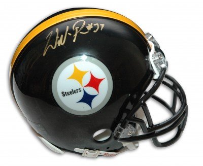 Willie Parker Autographed/Hand Signed Pittsburgh Steelers Mini Helmet