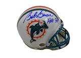 Bob Griese Autographed Miami Dolphins Mini Helmet w/ Proof Photo