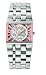 Police Glamour Square Ladies stainless steel bracelet with silver dial watch