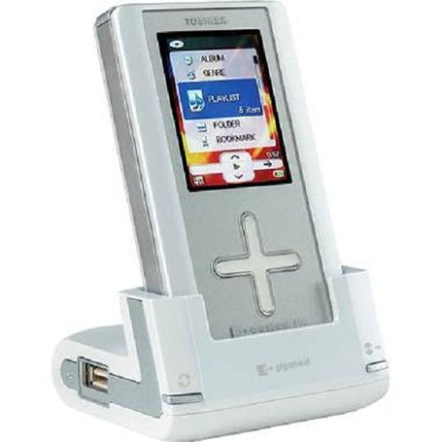 Toshiba Gigabeat MEG-F10S 10 GB Digital Audio Player Silver