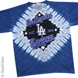 LOS ANGELES DODGERS T-Shirt - Infield (Tie-Dye)