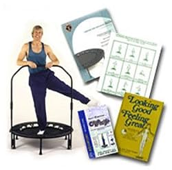 Mini Trampoline Cellerciser Rebounder Trampoline Kit