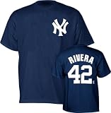 Mariano Rivera Majestic Name and Number New York Yankees T Shirt