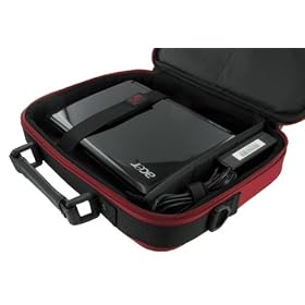 Samsung N130-13B 10.1-Inch Netbook Carrying Bag Case (Classic Series - Red / Black)