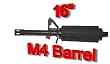 16" Tippmann X7 X-7 COMBAT Paintball Barrel