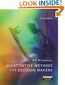 Quantitative Methods for Decision Makers