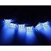 Koolertron 18 LED Vehicle Strobe Lights for Front Grille/Deck - Blue