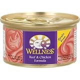 Wellness Adult Beef and Chicken Canned Cat Food by Wellness