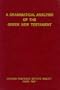 A Grammatical Analysis of the Greek New Testament