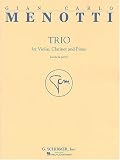 Trio: Score and Parts for Violin, Clarinet and Piano