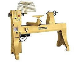 Powermatic 1791254 Model 4224 24-Inch Swing 42-Inch between Centers 3-Horsepower Woodworking Lathe with Digital Spindle RPM Readout, 230-Volt 1 or 3-Phase