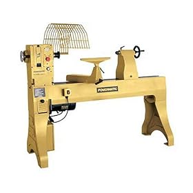 Powermatic 1791254 Model 4224 24-Inch Swing 42-Inch between Centers 3-Horsepower Woodworking Lathe with Digital Spindle RPM Readout, 230-Volt 1 or 3-Phase