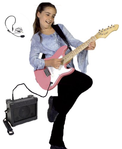 BeBoP Mini-Electric Guitar Package - Pink