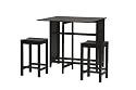 Linon Tavern Set With Drop Leaf Table