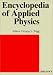 Book Inductors to Magnetic Devices, Volume 8, Encyclopedia of Applied Physics