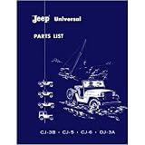 1953 1961 1962 1963 1964 JEEP Parts Book List Guide by Jeep