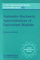 Auslander-Buchweitz Approximations of Equivariant Modules (London Mathematical Society Lecture Note Series)