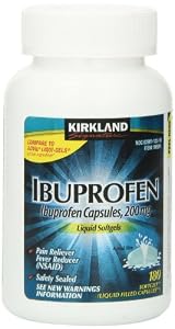 Ibuprofen Liquid Softgels 200mg, 360 Capsules, Kirkland Signature Brand