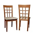 Saraporo Dining Chair - Set of 2 (Cherry)&nbsp;
