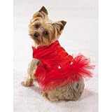 LARGE - RED - Tutu Party Dog Dresses