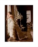 Dior Evening Dress, May 1950 by Norman Parkinson poster print,15.8 in. x 19.5 in.