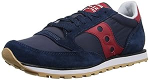 Saucony Originals Men's Jazz Low Pro Classic Retro Sneaker, Navy/Red, 5 M US