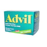 Advil Ibuprofen 200 mg Pain Reliever Gel Caplets - 24 ea, Pack of 6