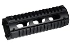 UTG Pro Model 4/15 Carbine Length Quad Rail System (Black)