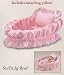 Ashton Drake - So Truly Real  - Baby Doll Plastic Bassinet  11 Long - Pink