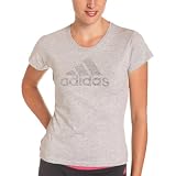 adidas WoMens Mi Hermana Short-Sleeve Top by adidas