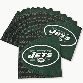 NFL New York Jets™ Lunch Napkins - Tableware & Napkins