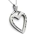 Rush Industries A Granddaughter is A Gift of Love Heart Shaped Pendant Necklace Cubic Zirconia - Granddaughter Necklace