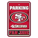 NFL San Francisco 49Ers Plastic Parking Sign
