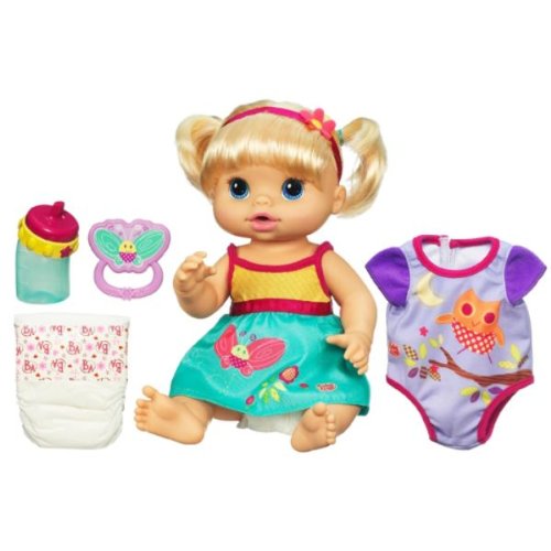 Exclusive Baby Alive Dress 'n Slumber Drink & 