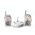 Fisher-Price Private Connection Monitor with Dual Receivers - White