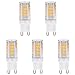 HERO-LED G9-51S-DW T4 G9 LED 120V Halogen Replacement Bulb, 3.5W, 40W Equivalent, Dustproof Protection IP55, Daylight White 5000K, 5-Pack(Not Dimmable)