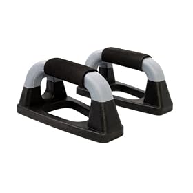 FA Sports - Maniglie per flessioni, 22x12x12 cm, colore: Nero/Grigio
