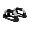 FA Sports - Maniglie per flessioni, 22x12x12 cm, colore: Nero/Grigio