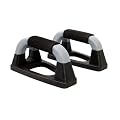 FA Sports - Maniglie per flessioni, 22x12x12 cm, colore: Nero/Grigio