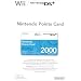 Nintendo Points Card 2000